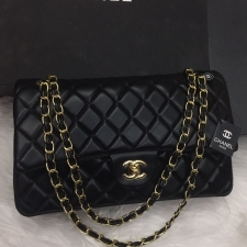 Best Price Chanel Double Flap Bag with Golden Chain