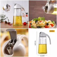 Best Price Glass Oil Jug 600 ml with auto-open cap
