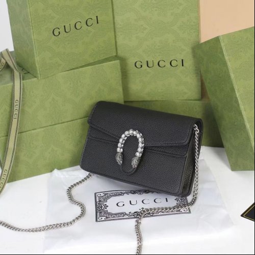 Buy online Gucci Dionysus Super Mini Black Color In Pakistan