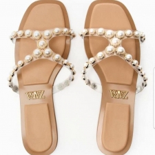 Best Price Zara Pearl Slippers